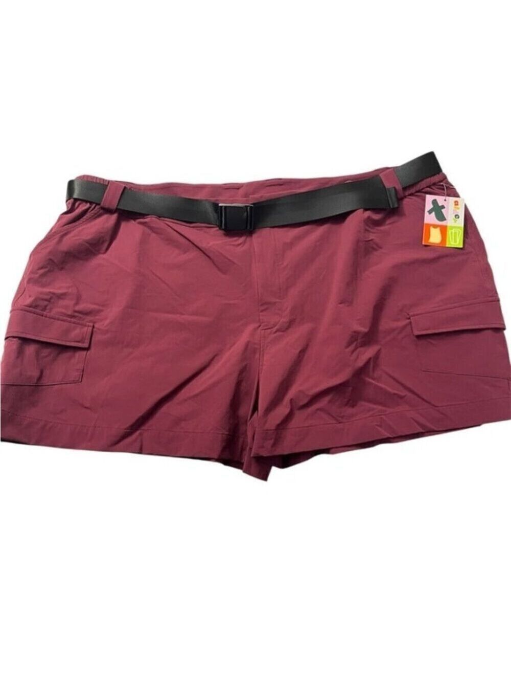 Alder Apparel Take A Hike Shorts Burgundy Size 6X